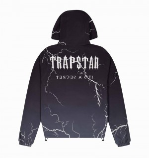 Kurtki Męskie Trapstar Irongate T Windbreaker Czarne | XZWJCE-906