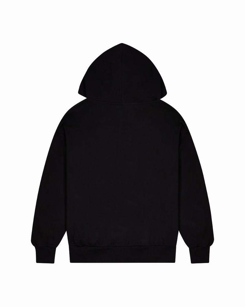 Dresy Męskie Trapstar Irongate T Trap Fleece Hoodie Czarne | FIRUXP-896