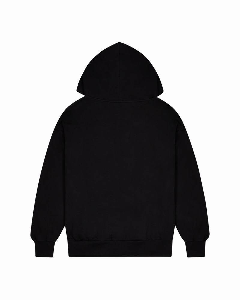 Dresy Męskie Trapstar Wildcard Chenille Zip Hoodie Czarne | RAKOTZ-237