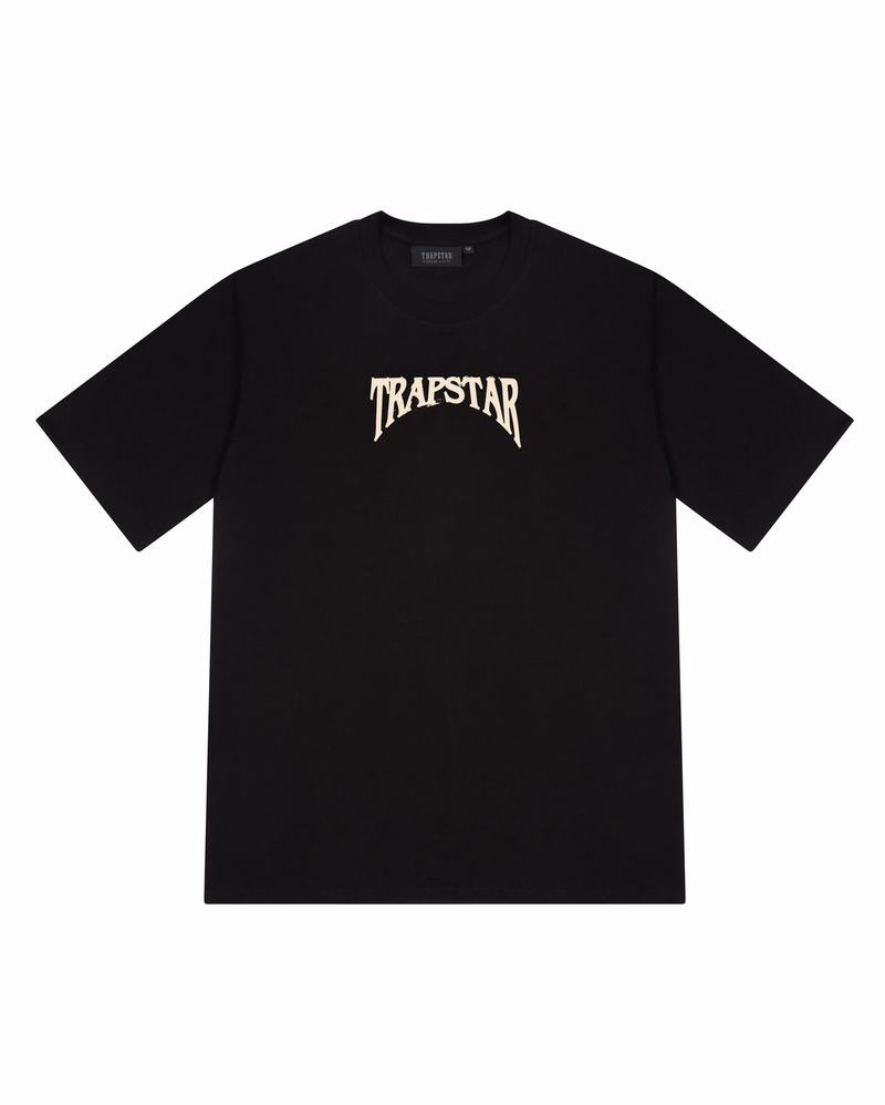 Koszulki Męskie Trapstar Panthera Tee Czarne | UVIQPF-965