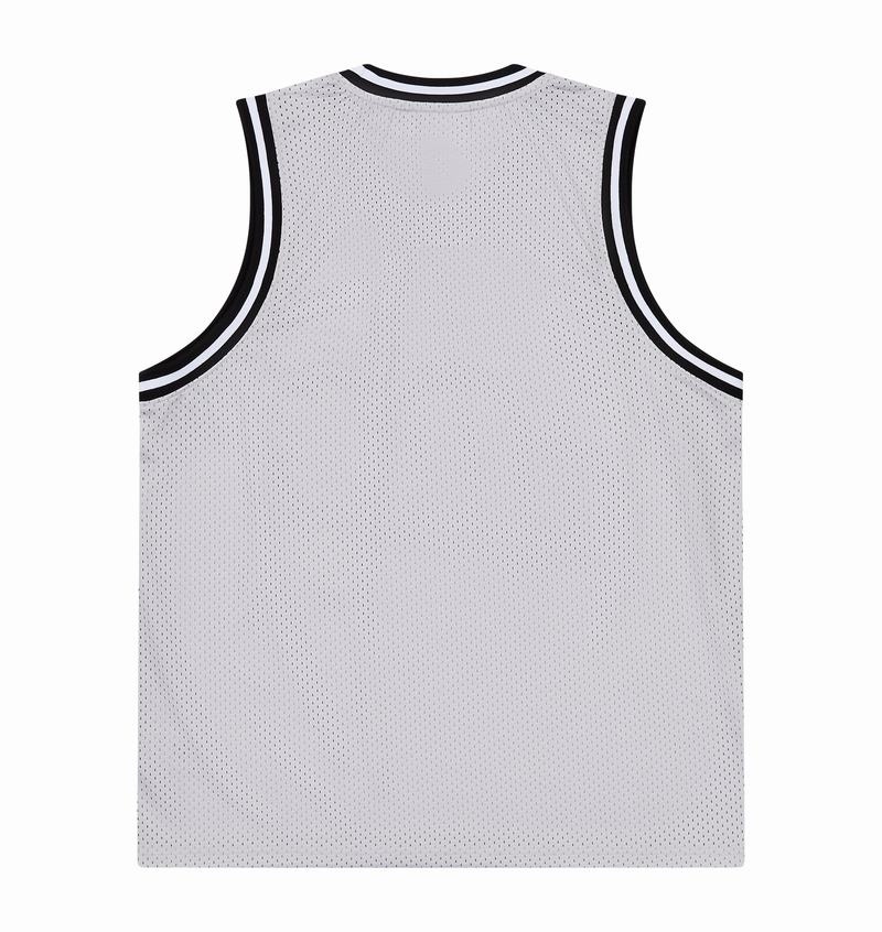 Koszulki Męskie Trapstar Shooters SS23 Basketball Vest Szare Niebieskie | OBDUSV-709