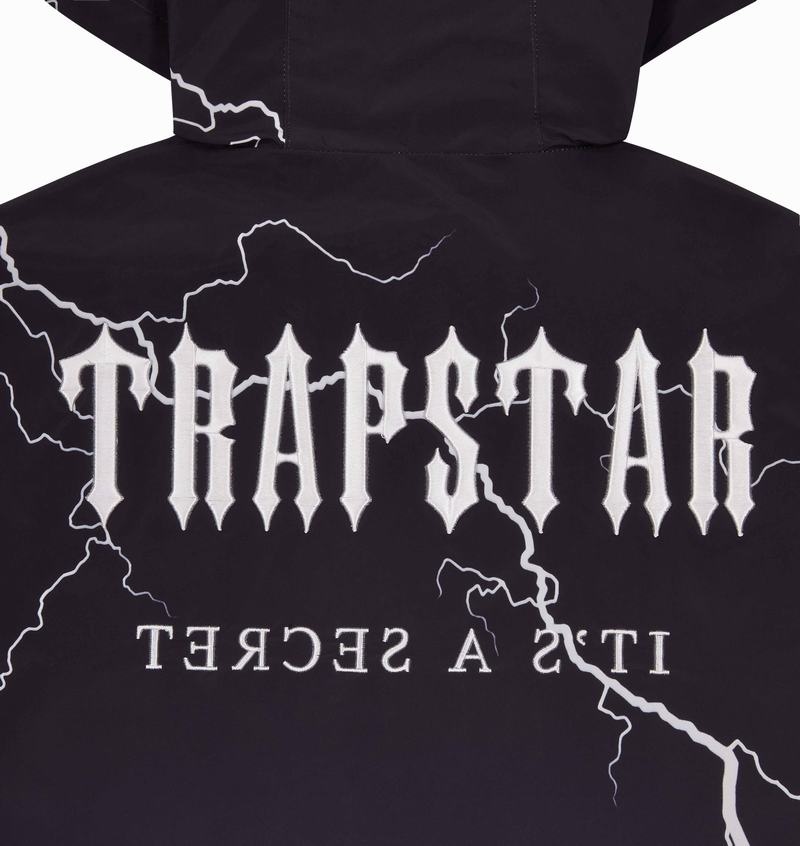 Kurtki Męskie Trapstar Irongate T Windbreaker Czarne | XZWJCE-906