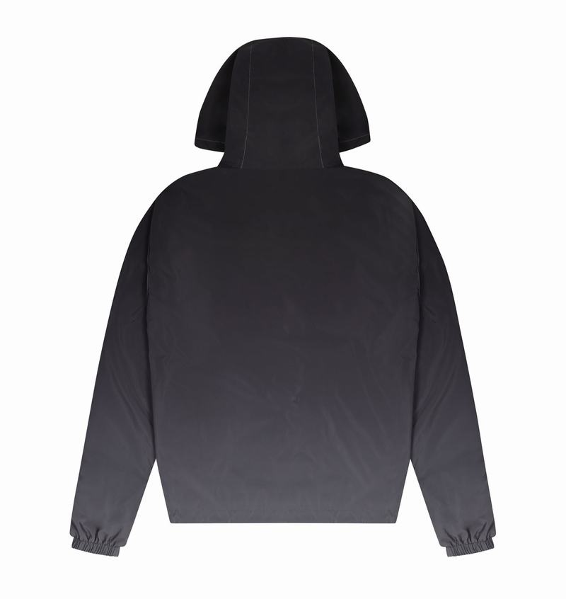 Kurtki Męskie Trapstar Irongate Windbreaker Czarne | VLMUEQ-251