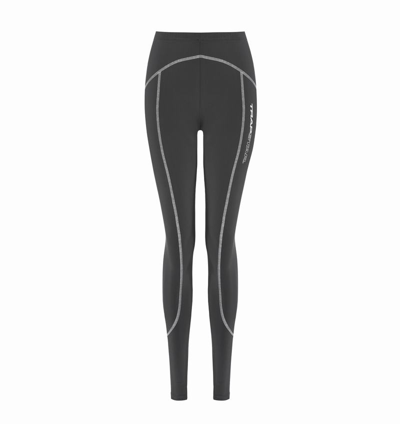 Legginsy Damskie Trapstar TS-Star Szare | QJUFMO-598