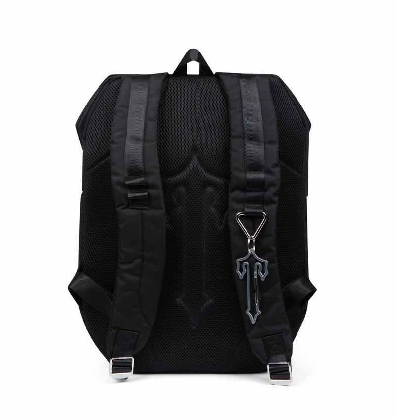 Plecaki Męskie Trapstar Cobra T Rucksack Czarne Srebrne | HCFIZD-891