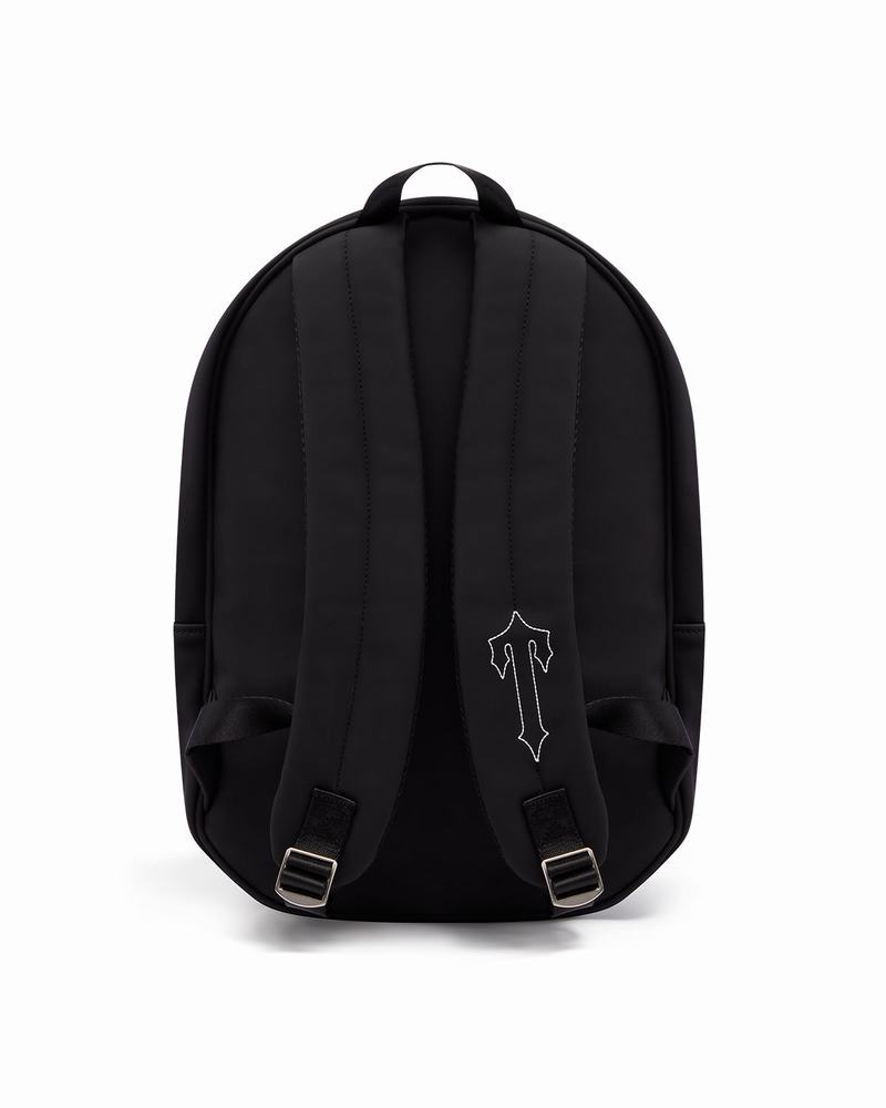 Plecaki Męskie Trapstar It’s A Secret Rucksack Czarne Białe | OKBJYR-374