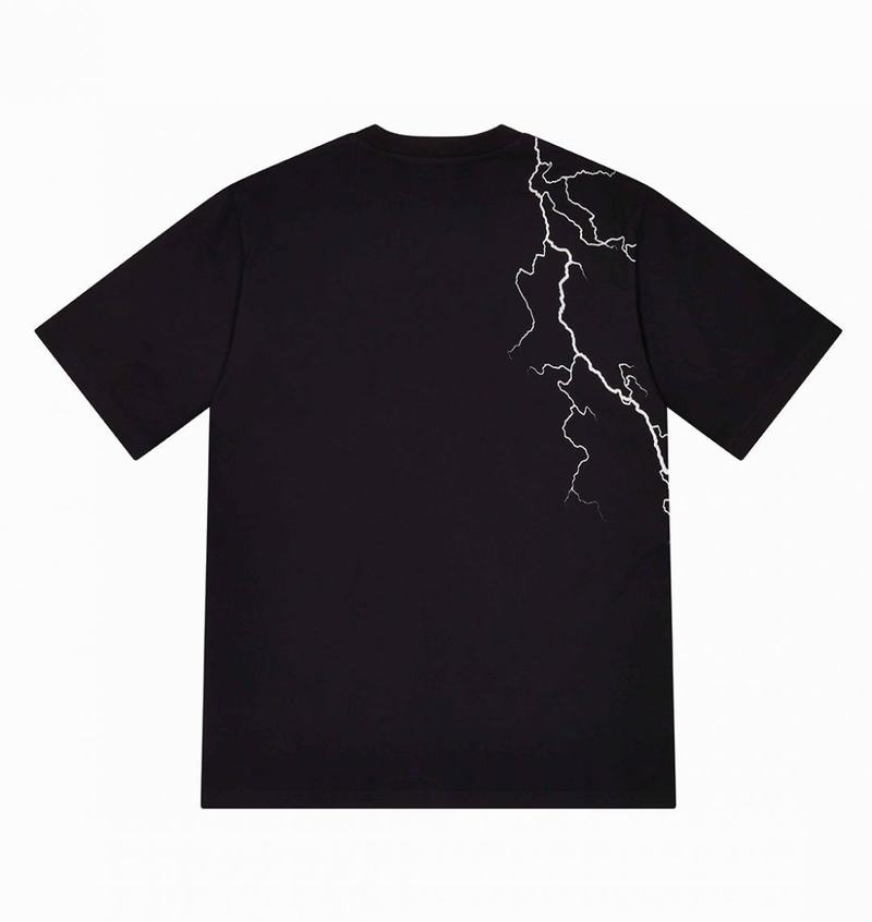 Zestawy Męskie Trapstar Irongate T Lightning Shorts Czarne | LBGZPH-360