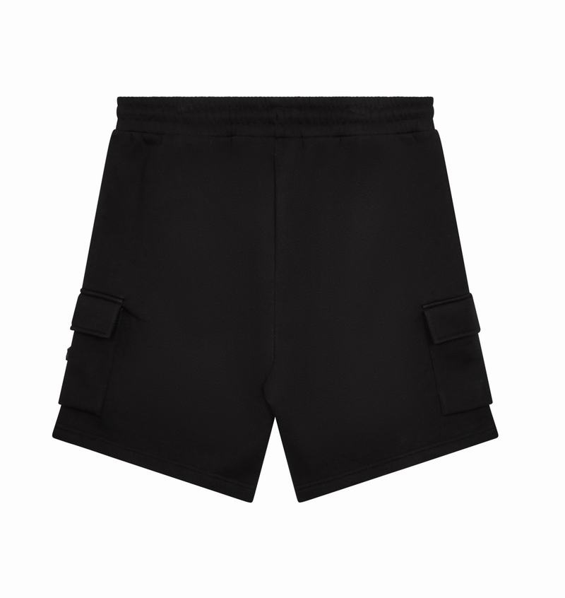 Zestawy Męskie Trapstar Irongate T Tech Zip Shorts Czarne | OKGVIX-486